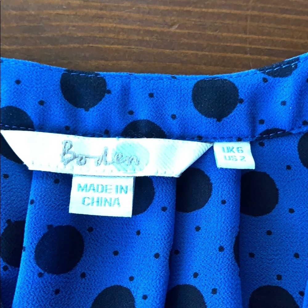 Boden polka dot shirt - Picture 6 of 7